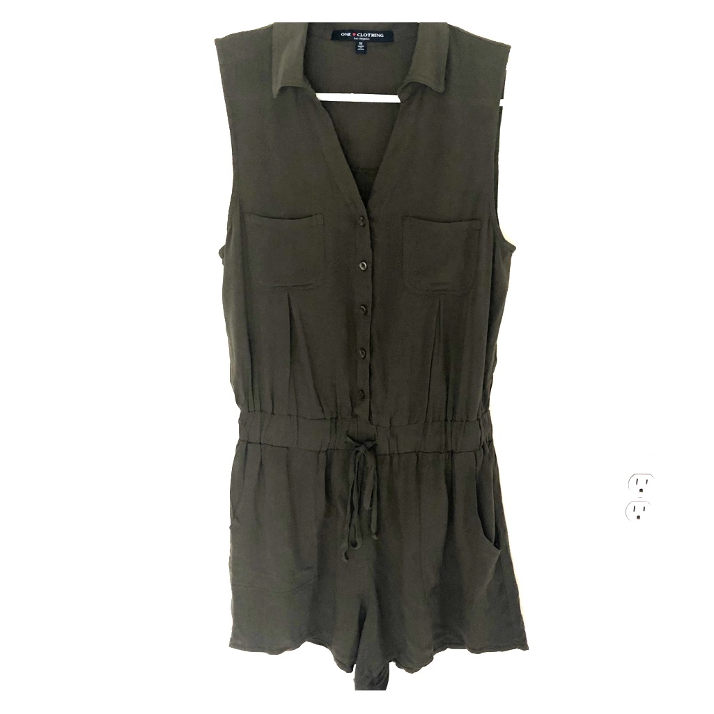 Button Up Romper